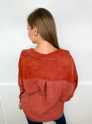 Matter of Fact Cotton Blend Long Sleeve Avery Mae Top - 3 colors!