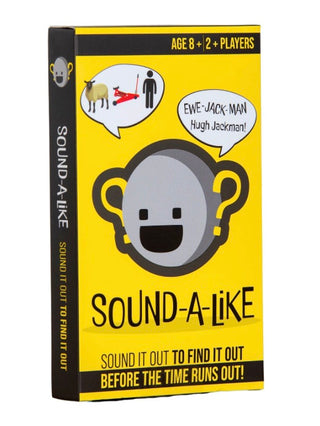 Sound-A-Like Card Game