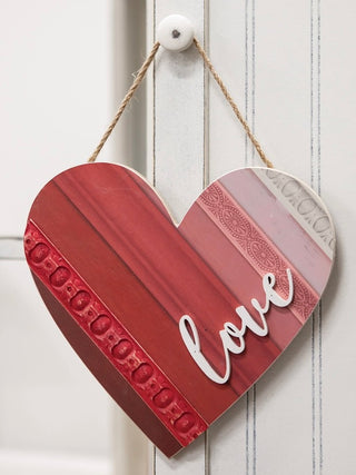 Rooted in Love Wood Sign