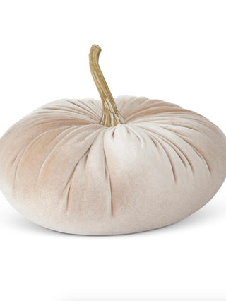 Puffy Pumpkin Velvet Plush Decor