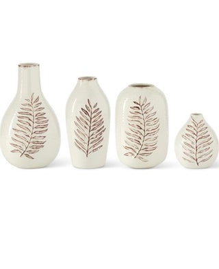 Speckled Fern Ceramic Vase - 4 options!