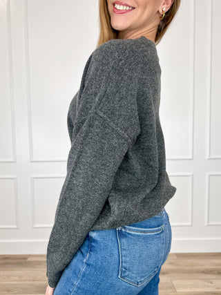 Nothing I Can't Do Knit Long Sleeve Avery Mae Sweater Top - Multiple Colors