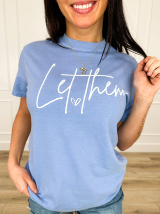 Just Let Them Cotton Short Sleeve Avery Mae Graphic Tee Shirt - Multiple Colors (Comfort Colors)