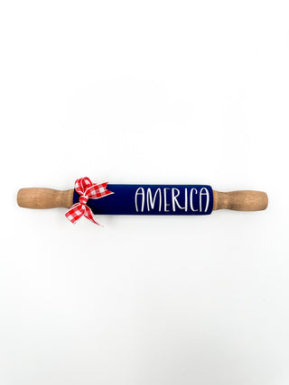 Sweet Land of Liberty Mini Rolling Pin Decor - Multiple Options
