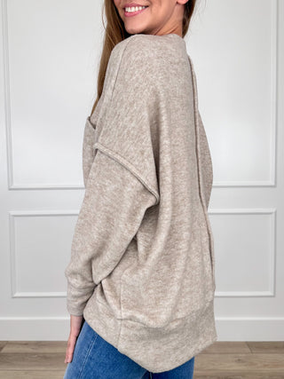 Zenana Feel the Comfort Knit Long Sleeve Top - Multiple Colors