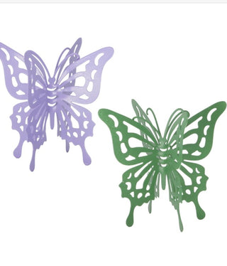 Velvet Voyager Metal Decor - 2 piece set!