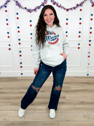 Judy Blue Janelle High-Rise Dad Jeans - Dark Wash (Distressed)