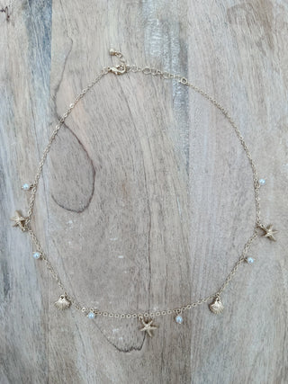 Luxury Lagoon Gold Necklace