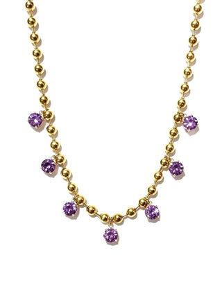Soft Seduction Gold Necklace - Multiple Colors