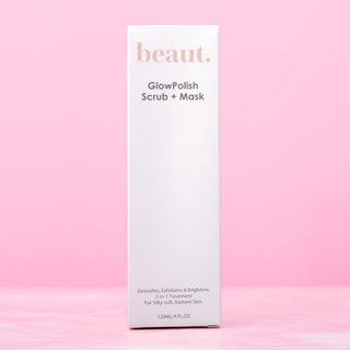 PRE-ORDER BEAUT Glow Polish Scrub + Mask