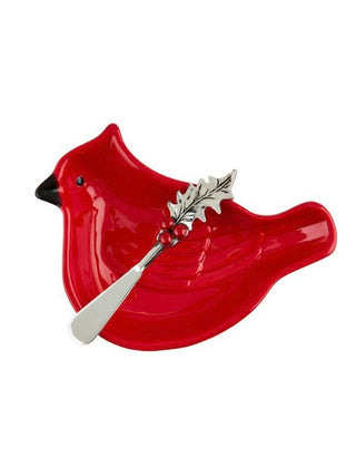 Cardinal Keeper Ceramic Tidbit Set