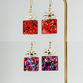 Gifty Gal Acrylic Drop Earrings - 2 colors!