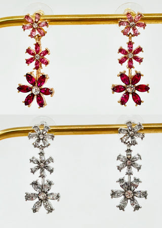 Floral Harmony Drop Earrings - Multiple Options
