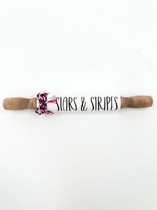 Sweet Land of Liberty Mini Rolling Pin Decor - Multiple Options