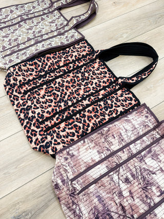 Fits My Life Quilted Tote Bag - Multiple Options
