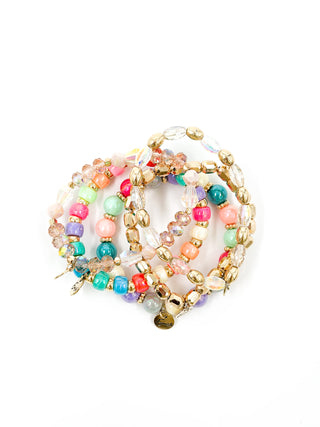 Erimish Sprinkle Kindness Stack Bracelet Set - 5 piece set!