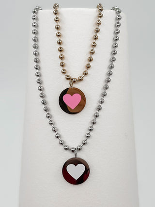 Cupid’s Keepsake Beaded Necklace - 2 colors!