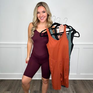 Just Makes Sense Avery Mae Fitted Romper - 4 colors!