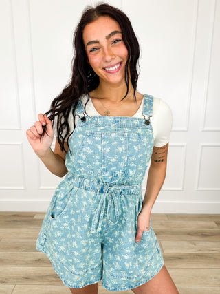 easel denim dress Easel Better Things Are Coming Cotton Blend Medium Wash Denim Overall – Avery Mae Boutique