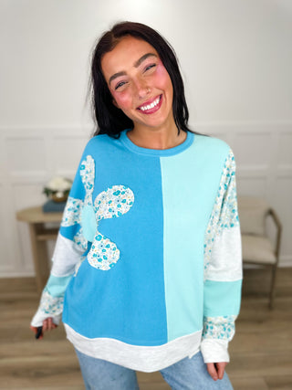 I Believe it Cotton Blend Long Sleeve Avery Mae Top - Multiple Colors