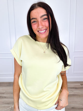 Gathering Evidence Lightweight Short Sleeve Avery Mae Top - Multiple Colors