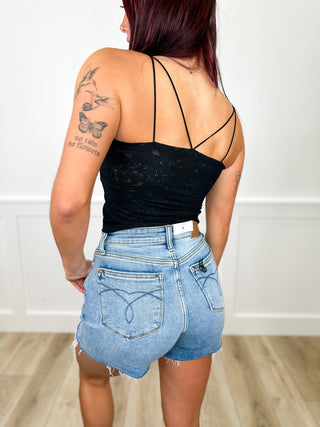 Timeless Lace Avery Mae Padded Cropped Tank Top - 3 colors!