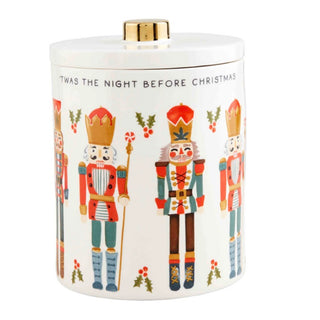 Nutcracker Stoneware Cookie Jar