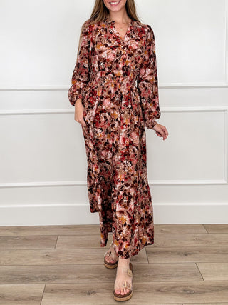 Now More Than Ever Rayon Blend Latte Avery Mae Dress
