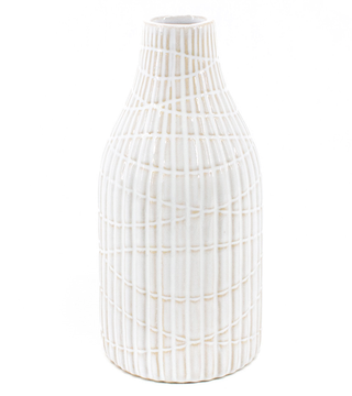 Which Direction Ceramic White Vase