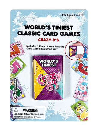 Worlds Tiniest Classic Card Game - 3 options!