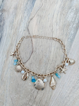 Sunken Treasures Gold Charm Bracelet