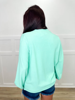 Oh the Anticipation Lightweight Long Sleeve Avery Mae Top - Multiple Colors