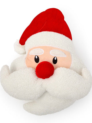 Jolly Santa Decorative Pillow