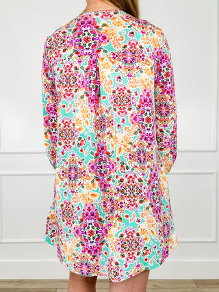 Dear Scarlett Use Your Manners Wrinkle-Free 3/4 Sleeve Mint Cardigan