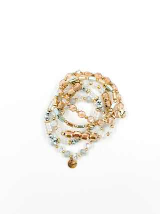 Erimish Turning Often Stack Bracelet Set - 5 piece set!