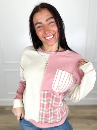 Follow You Anywhere Knit Long Sleeve Avery Mae Top - Multiple Colors