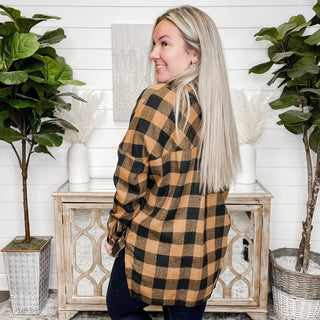 Nightly Ways Ampersand Avenue Mocha Flannel