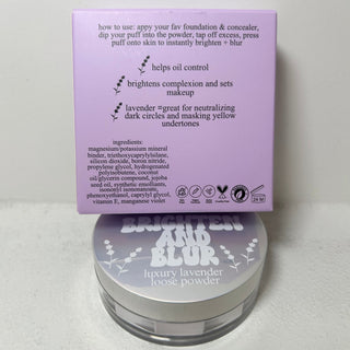 PRE-ORDER TMLL Brighten & Blur Lavender Setting Powder