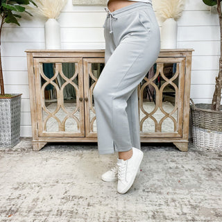 Hold the Vision Wishlist Grey Cropped Bottoms