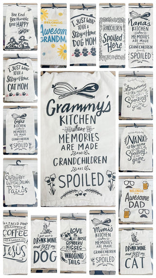 Funny Kitchen Towels - 19 options!