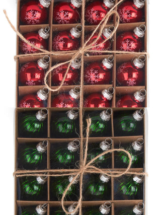 Elf Approved Glass Ornament Set - 2 options!