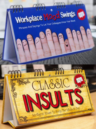 Desktop Flip Book Sign - 2 options!