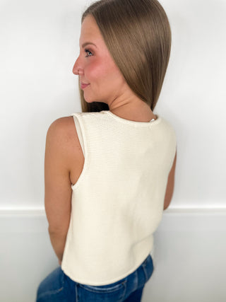 The Finishing Touch Cotton Avery Mae Mom Cropped Vest - 2 colors!