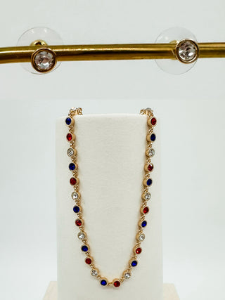 Red White & Proud Gold Jewelry - Multiple Options