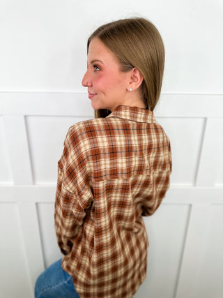 Hem & Thread So Many Ways of Style Cotton Long Sleeve Flannel - 2 colors!