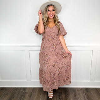 Make Life a Slow Dance Mauve Avery Mae Dress