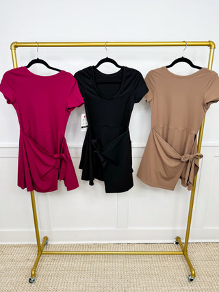 All Wrapped Up Avery Mae Skort Dress - 4 colors!