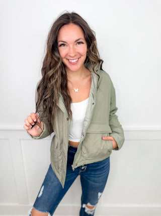 Catch Your Dreams Lightweight Green Avery Mae Jacket