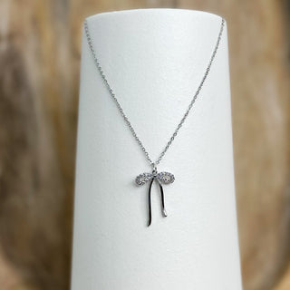 B.B. Lila Put a Bow on it Necklace - 2 colors!