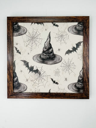 Halloween Witch Hat Wood Sign - 2 sizes!